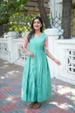 Green Pink maxi