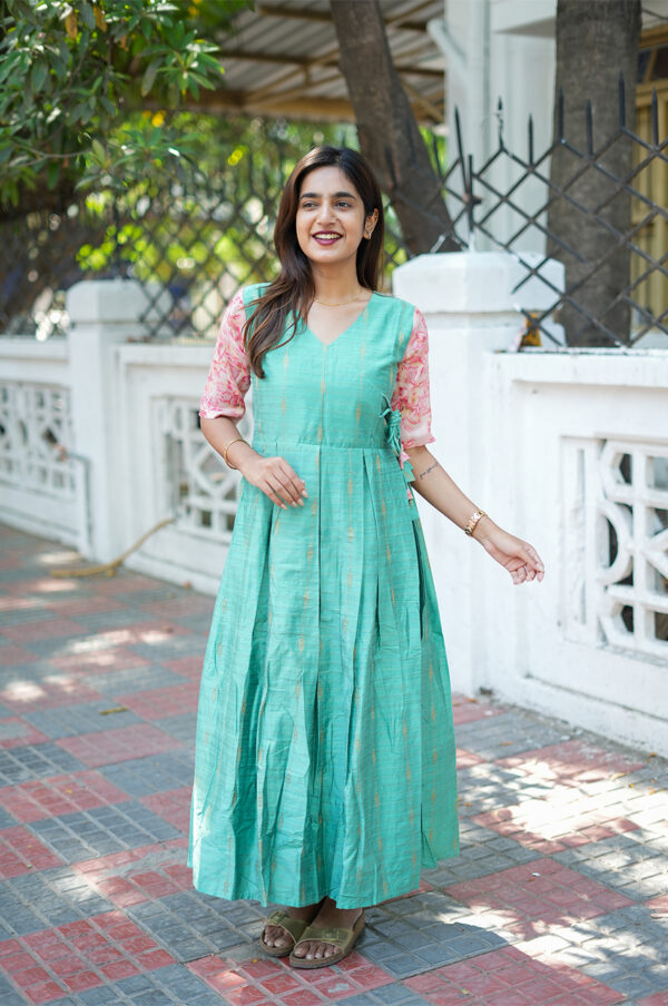 Green Pink maxi